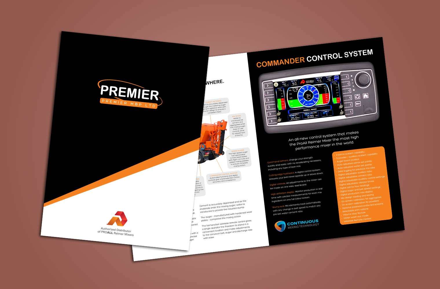 8 page brochure design